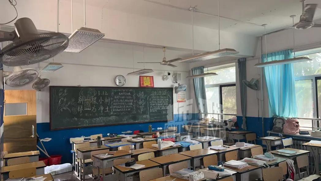 太热了！山东烟台一中学121名学生疑似中暑，校方这样回应