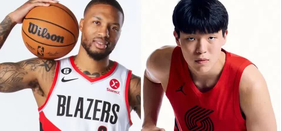 利拉德回家！杨瀚森的第一个75大队友

据名记Shams在个人社媒写道：据E