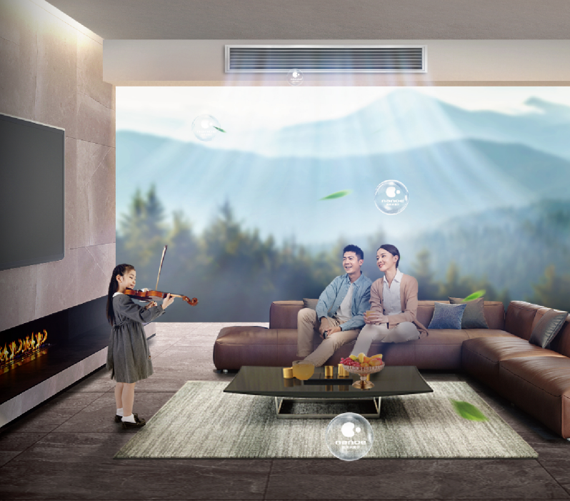 海信5G+荣耀家中央空调，支持多种场景模式一键切换
