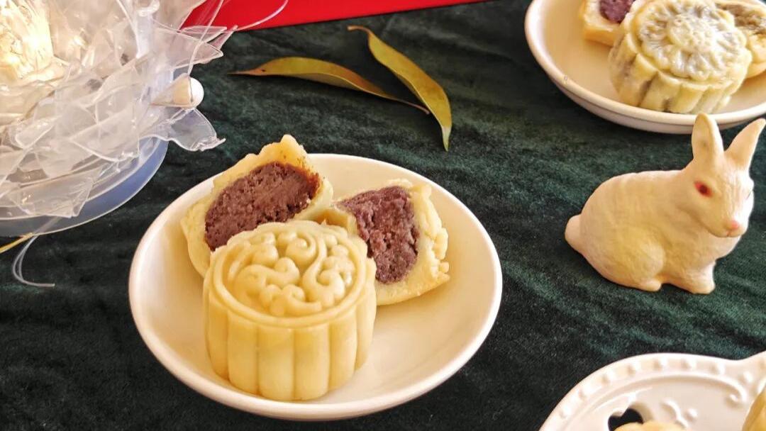 桃山皮月饼，手残党也不怕失败的高颜值月饼，这个中秋就吃它