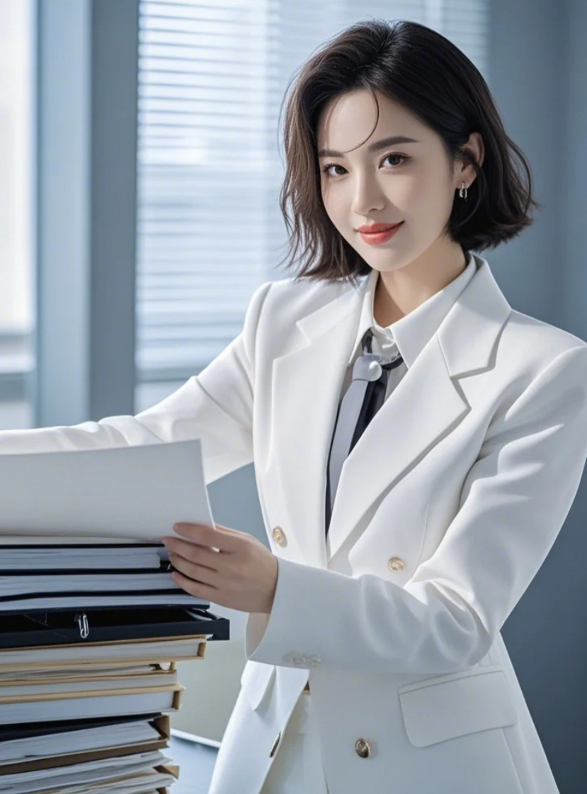 「西装小姐姐的致命诱惑：禁欲系与性感的完美碰撞」