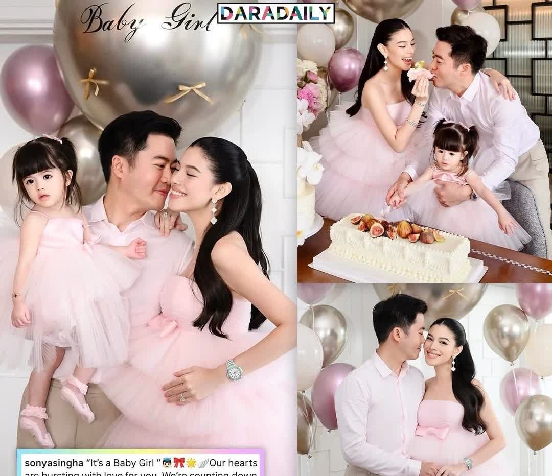 Kat Sonya夫妇的二胎是个女宝！恭喜啦！