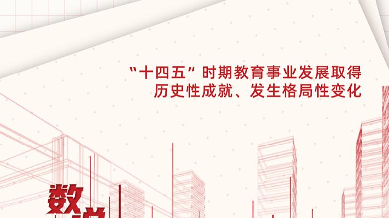 一图速览！数说教育“十四五”→