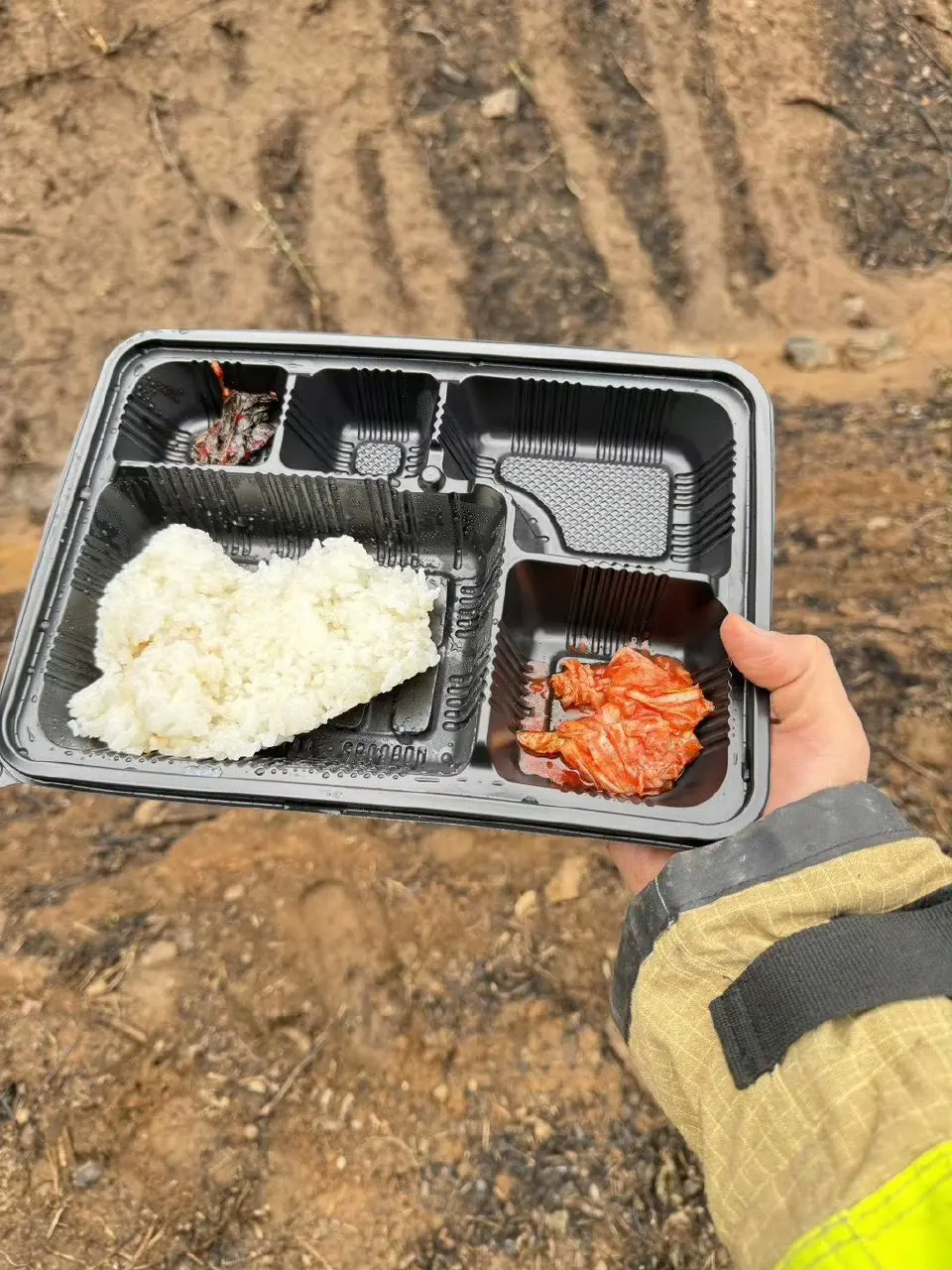 韩国消防员吐槽，扑救山火是体力活，发的伙食根本吃不饱

当地的韩国政府解释，之所