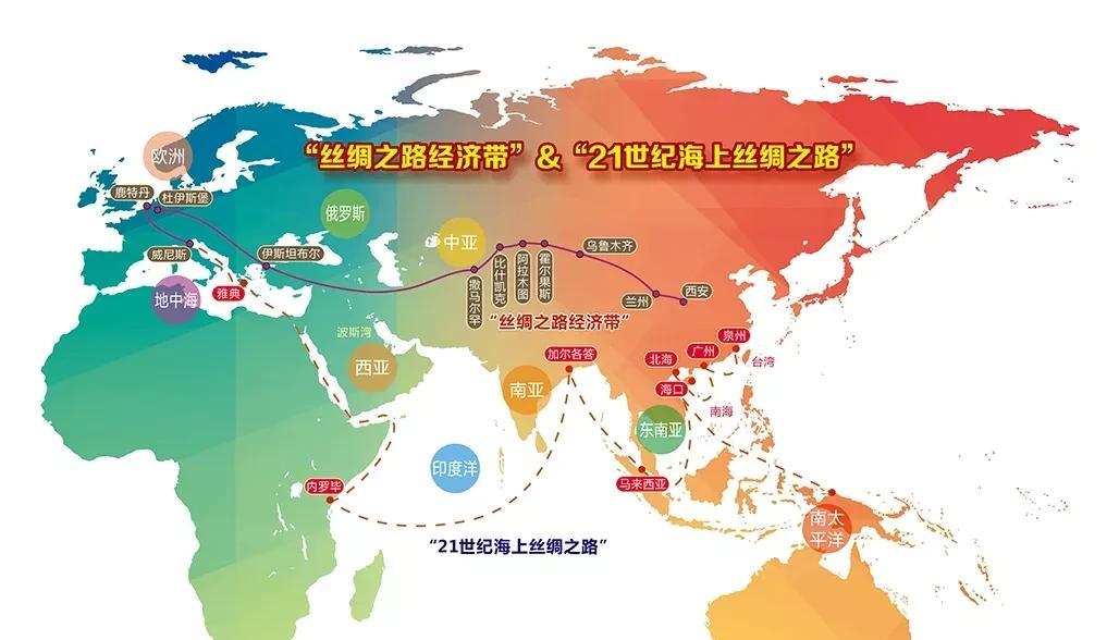 为什么美国非常惧怕中国的一带一路发展战略？就是因为中国的一带一路延伸到哪里，中国