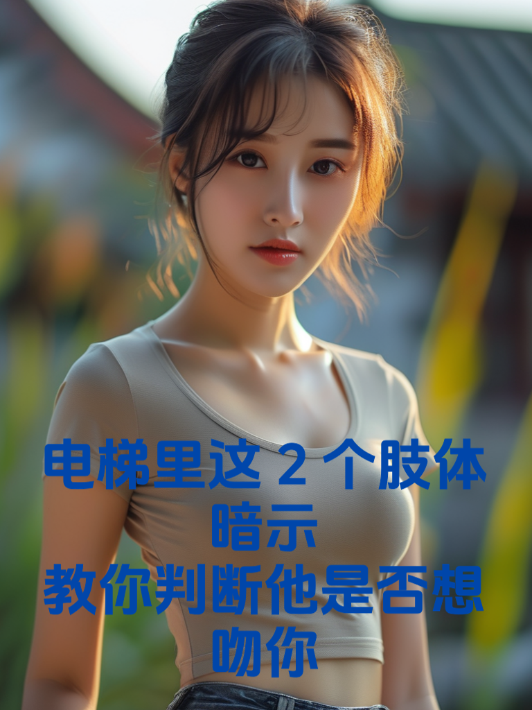 电梯里这2个肢体暗示，教你判断他是否想吻你