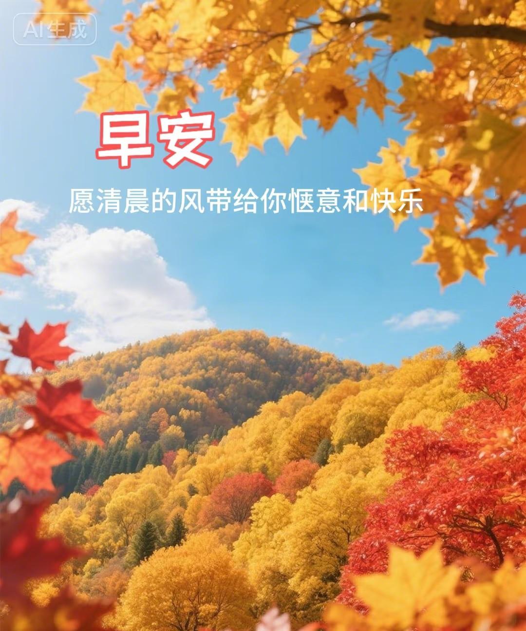 下联：巧手刺绣挆出枫叶塔山红！