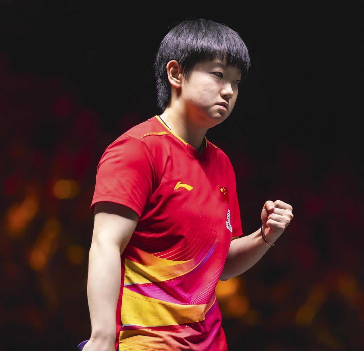 乒乓球北京大满贯，女单四强全部产生，最新夺冠概率如下

1、申裕斌🇰🇷（