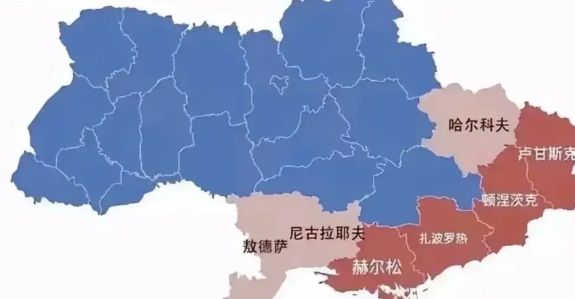 俄罗斯把克里米亚和乌东四州收入囊中，其实俄罗斯想要哈尔科夫、敖德萨、尼古拉耶夫。