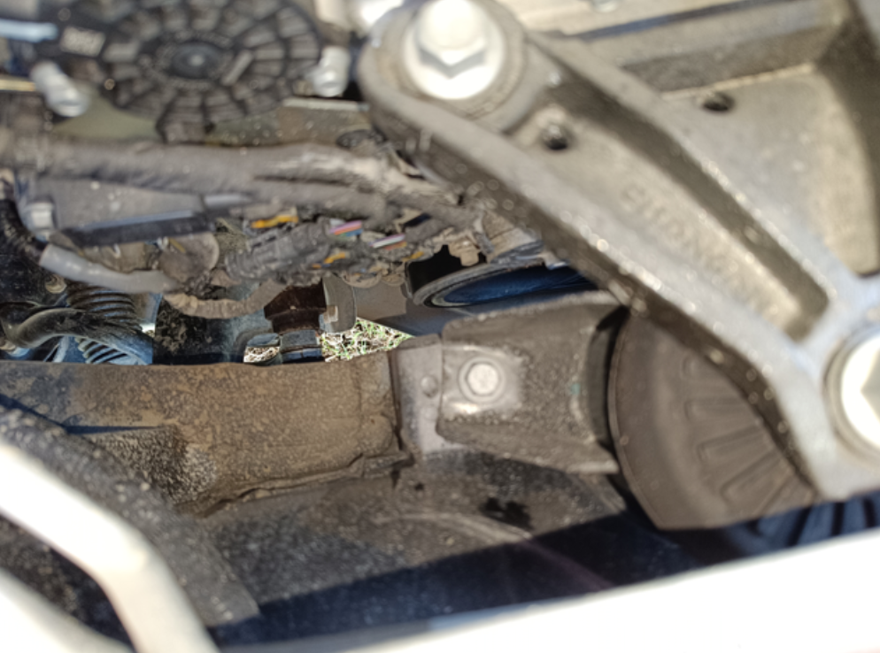 长安cs55plus9个月6000公里的车生锈这样，维修的师傅说生锈是正常的。我