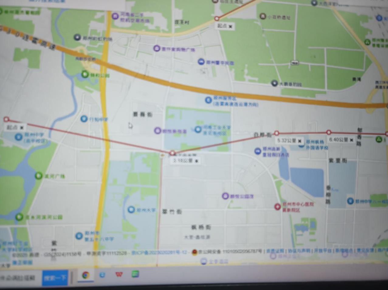 郑州地铁4号线自制规划图
线路名称：郑州地铁4号线
起止点：须水河-华南城
站点