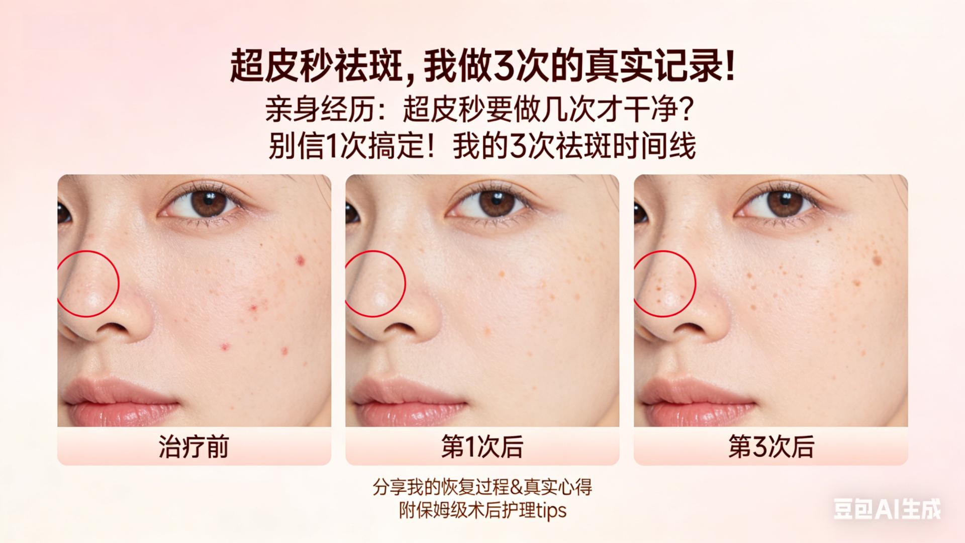 超皮秒祛斑要做几次啊？科颜美来告诉你