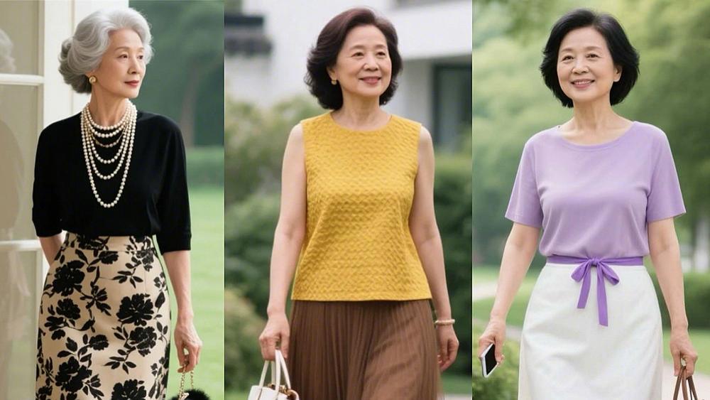 年过50岁+的你，被人追着叫“奶奶”？还不学她穿搭：瞬间减龄15岁！
