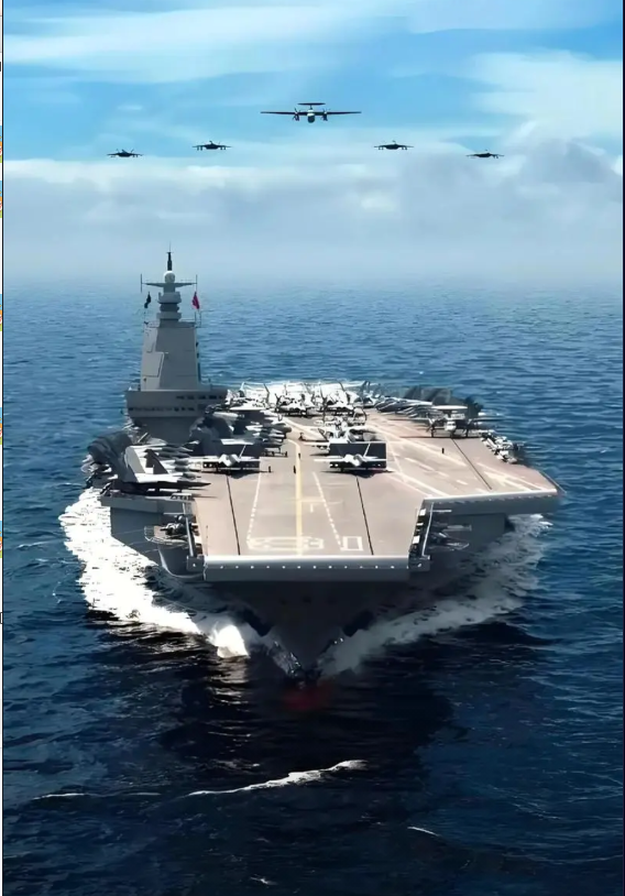 福建舰第七次海试后，西方媒体彻底沉默了！他们始终想不明白，美国航母玩了100年，