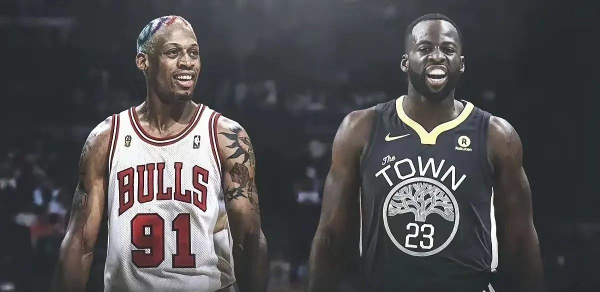罗德曼VS追梦，谁是更强“带刀侍卫”？篮板王5冠压追梦！
NBA两大防守悍将罗德