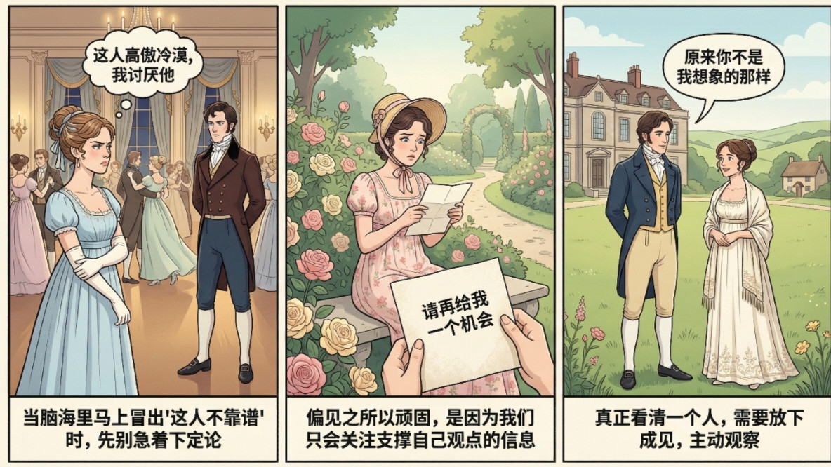 她靠一封拒绝信逆袭人生？《傲慢与偏见》里藏着的高情商处世智慧