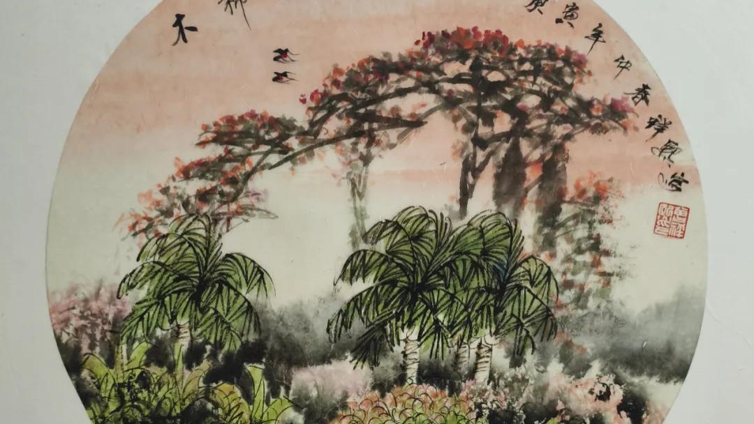 木棉花红又一春——曾祥熙《百善（扇）图》系列作品之二