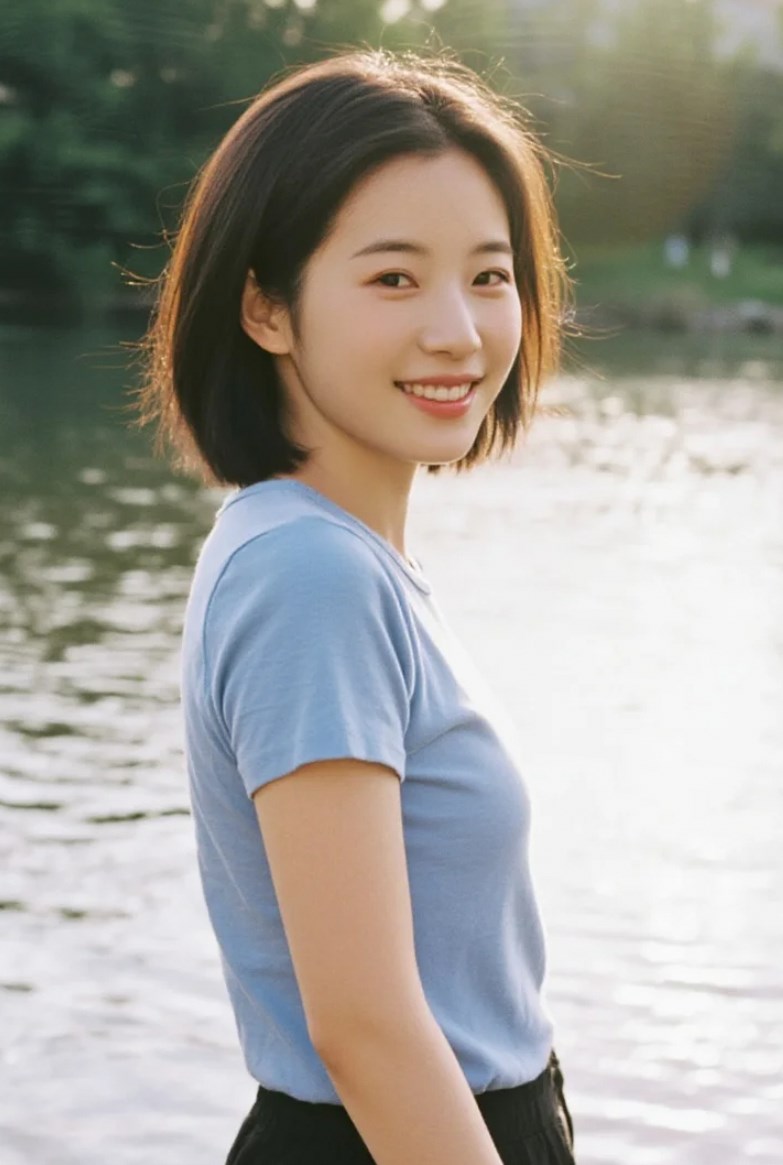 甜妹的微笑力量，谁能不被融化？