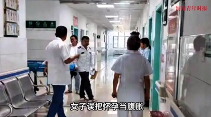 “离了个大谱！”6月16日，湖北鄂州，一女子因为中午吃完饭胃胀不舒服，骑着电动车