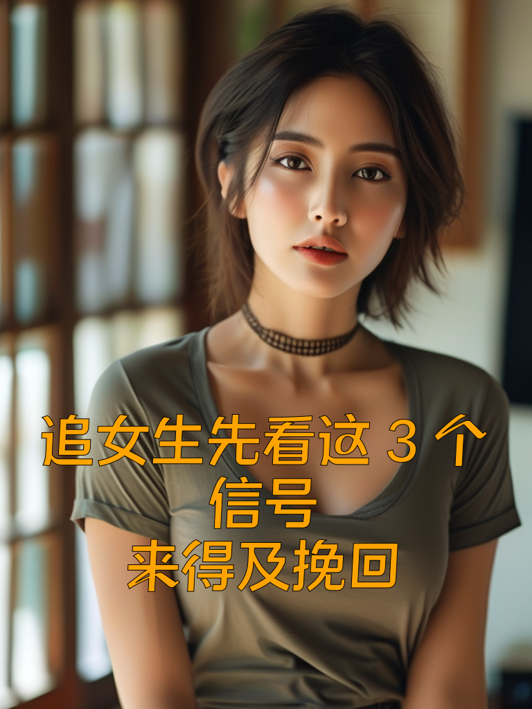 追女生先看这3个信号，来得及挽回