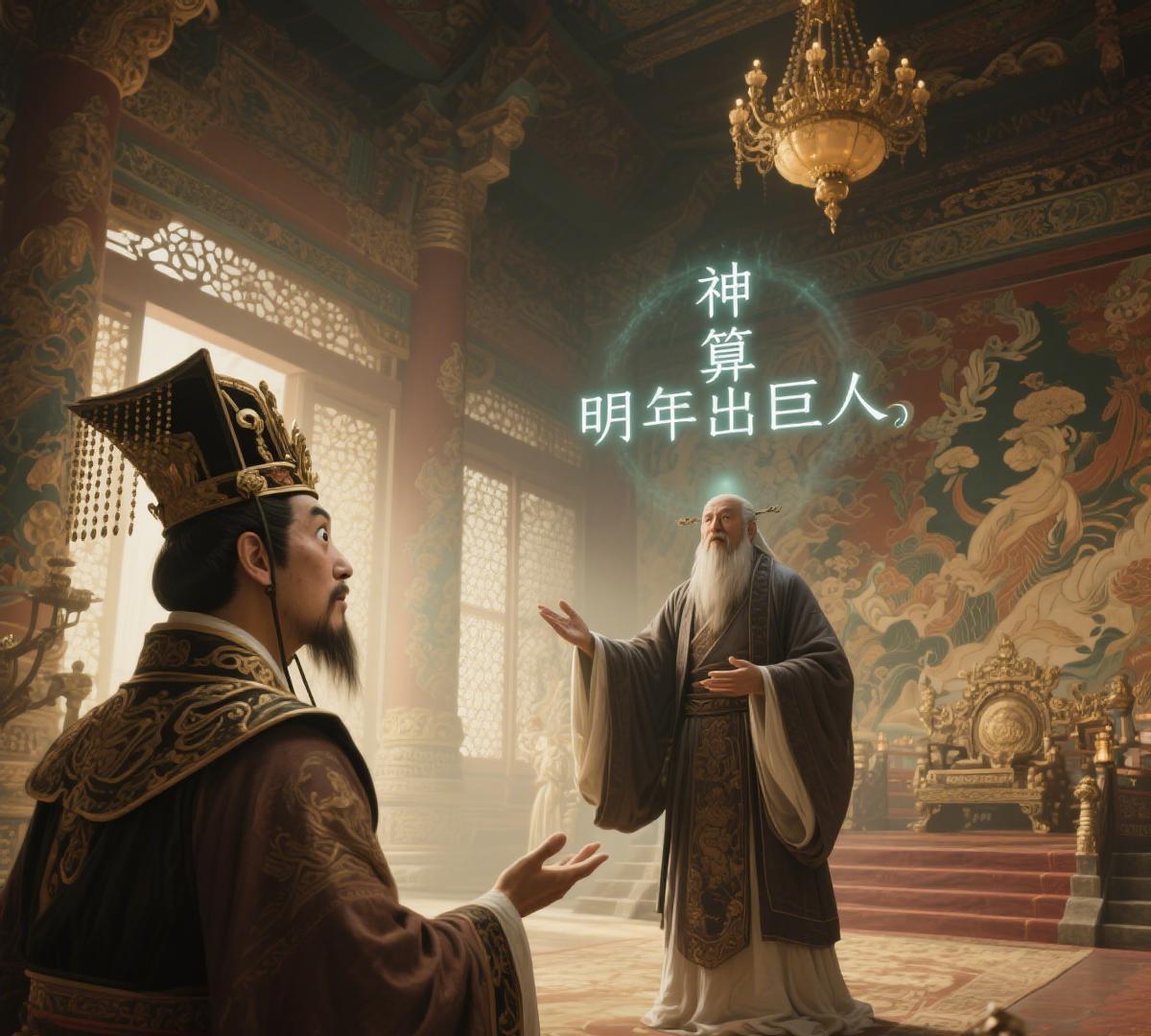 现代算命先生说 “你要发财”，南朝宋 “神算” 预言 “明年出巨人”，皇帝竟用木