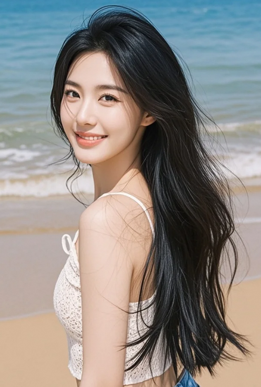 小姐姐一个眼神，温柔里藏着致命吸引力！