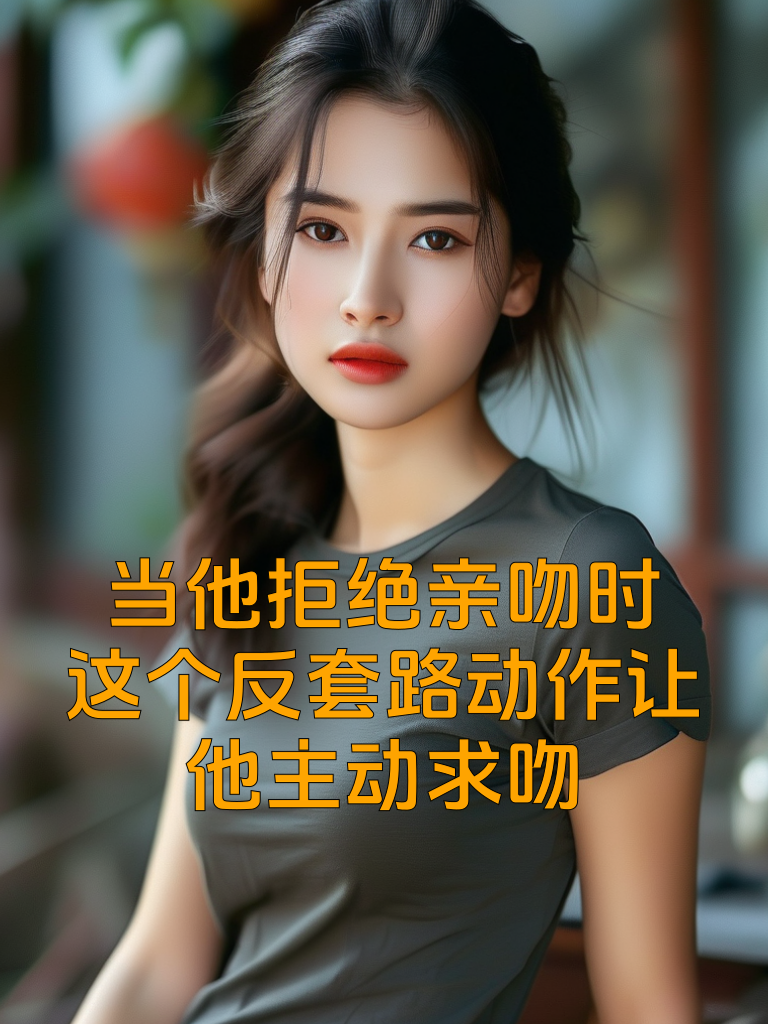 当他拒绝亲吻时，这个反套路动作让他主动求吻