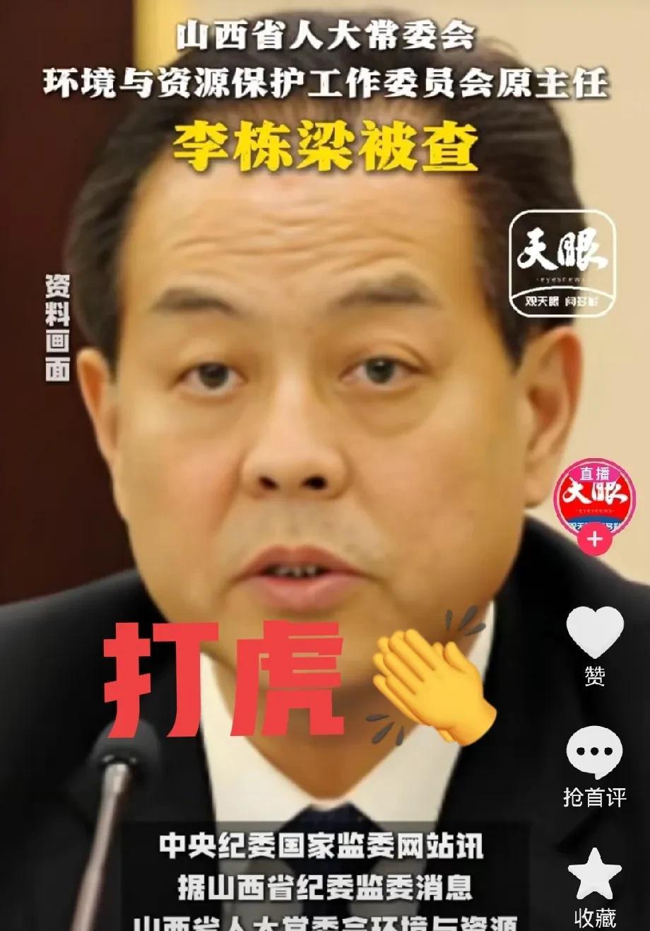 刚刚退休没几年又被查了！
67岁的，李栋梁，研究生学历，法学硕士，山西省人大常委