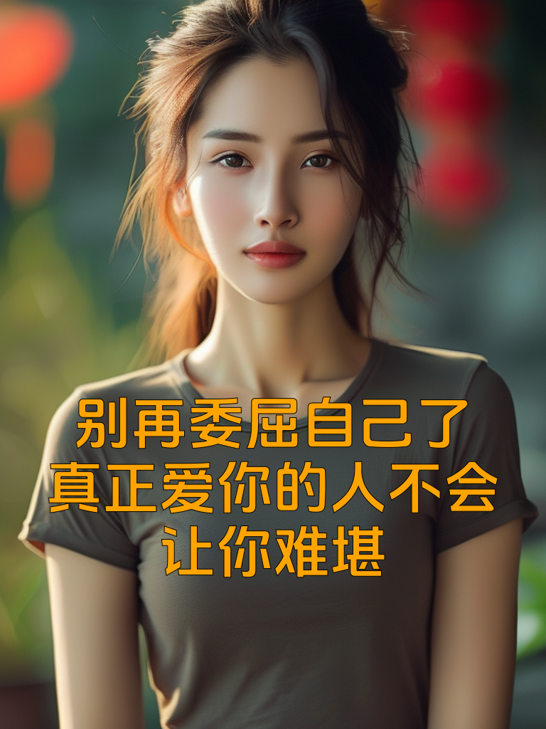 别再委屈自己了，真正爱你的人不会让你难堪