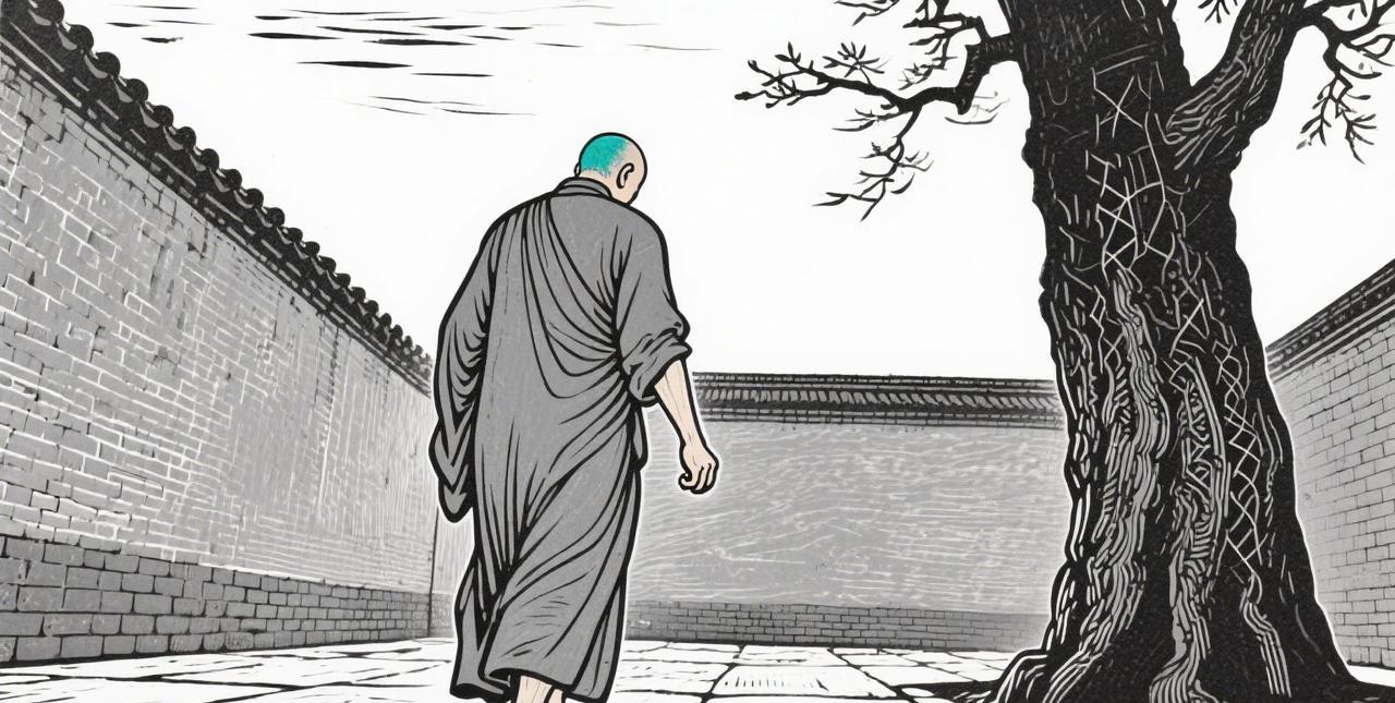 一个禅师，没事就说：快活啊，快活啊！
后来他预感自己快挂了，就常说：苦啊！苦啊！