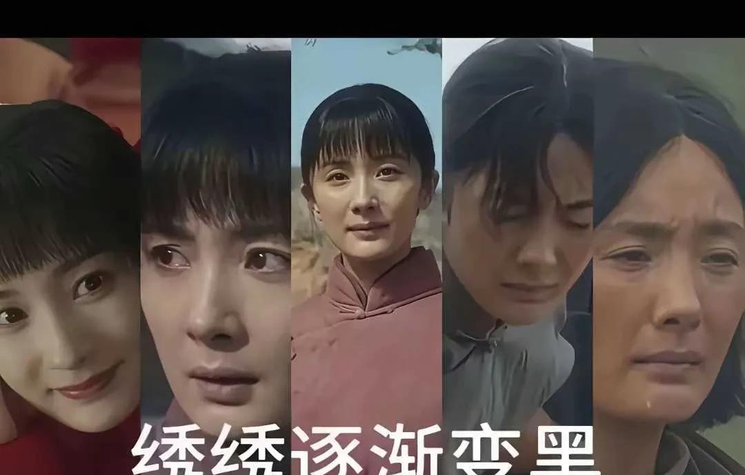杨幂这脸不是晒黑是画的黑吧！
感觉虽然根据剧情安排，肤色变化很接地气，但是黑的不