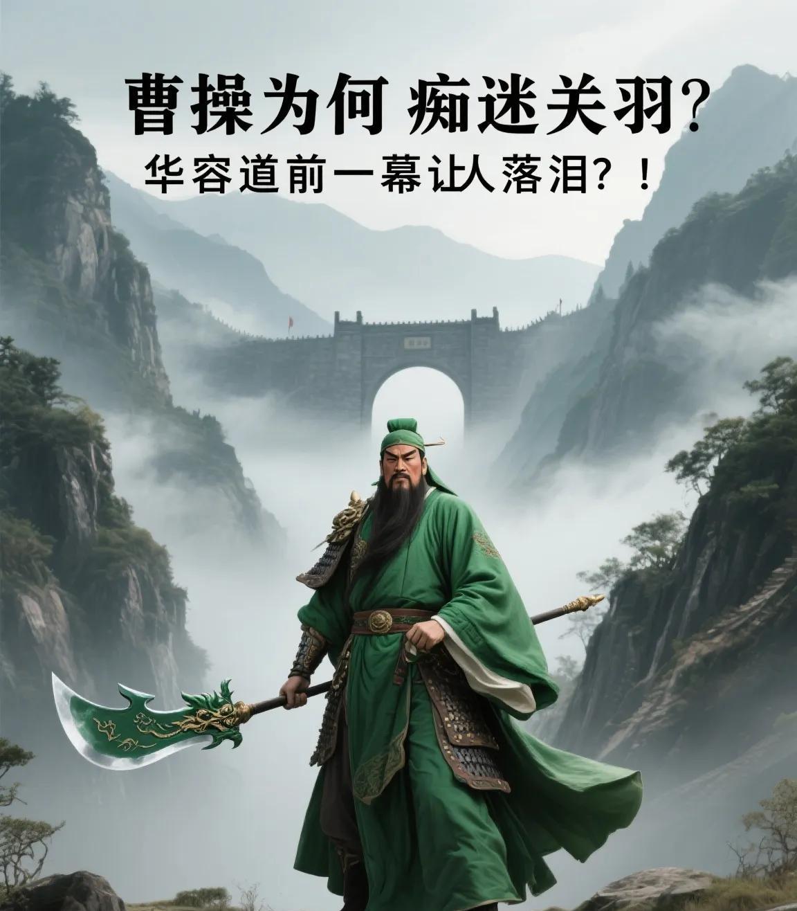 曹操为何痴迷关羽？华容道前一幕让人落泪？！
“云长若念旧情，砍下我头吧！”华容道