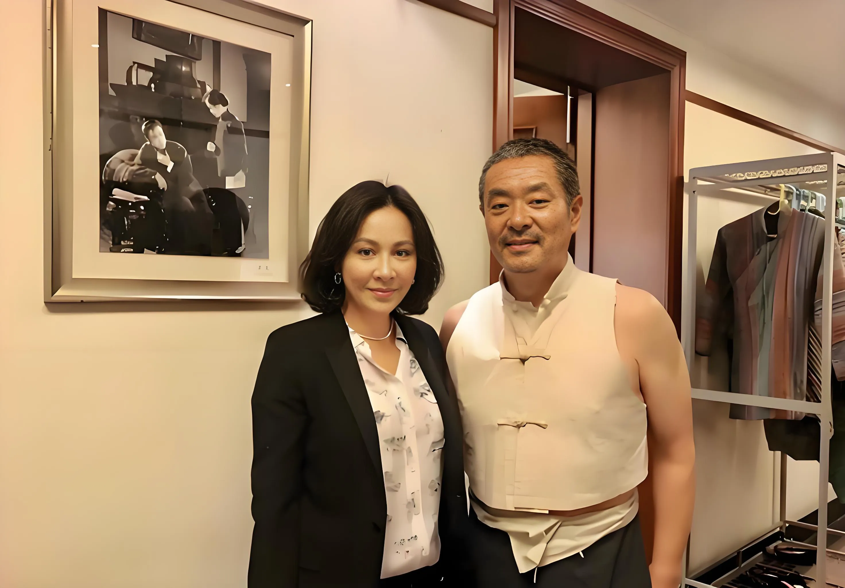 刘嘉玲与实力演员同框，风采依旧