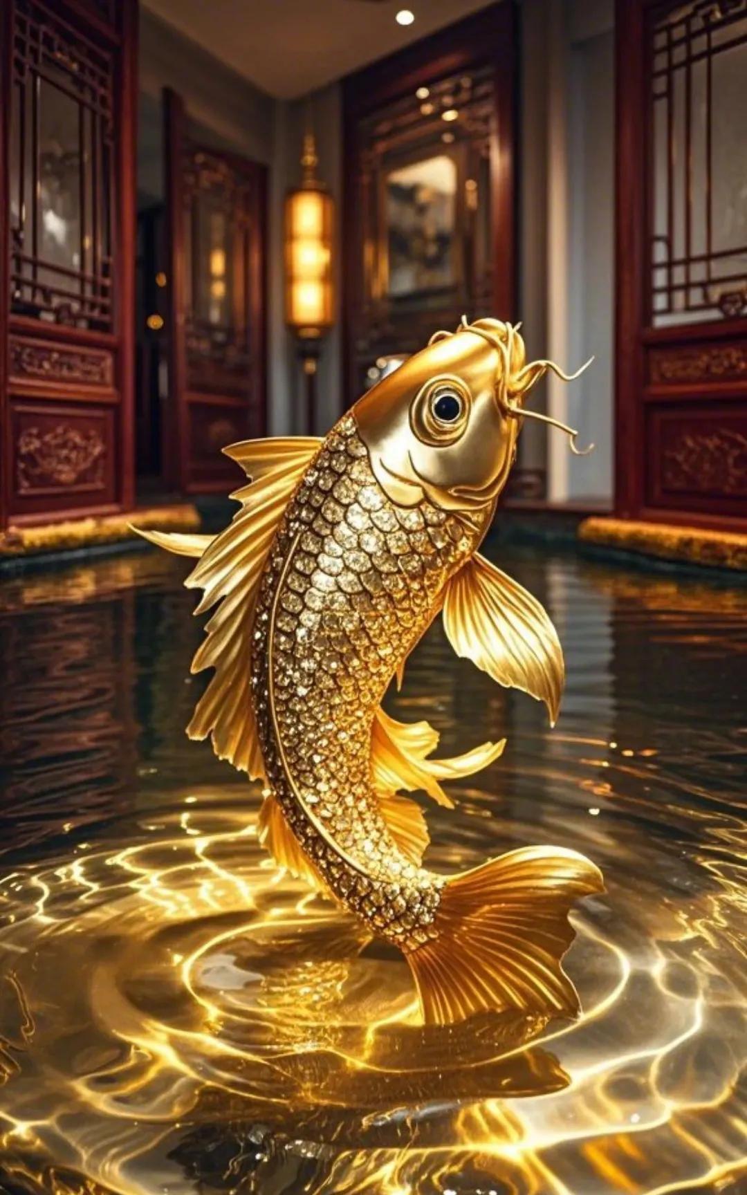 1. 刷到金鱼别划走！为家人祈愿，福运如鱼跃，岁岁皆无忧
2. 大数据推的金鱼，