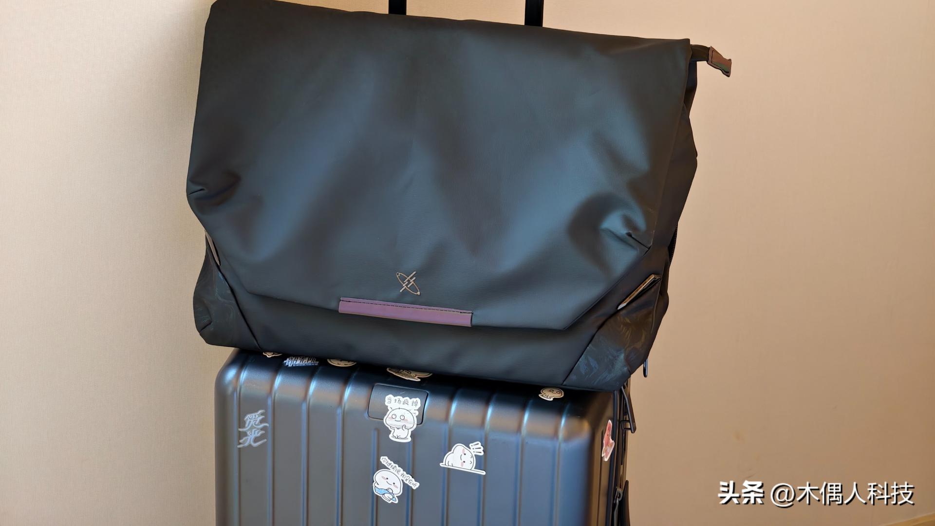颜值容量实用性直接拉满——阿波罗X1斜挎包使用体验