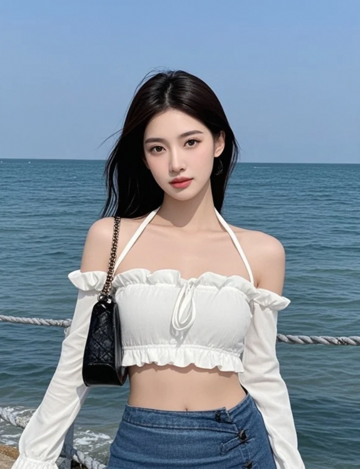 海天一色处，她是最亮的星
