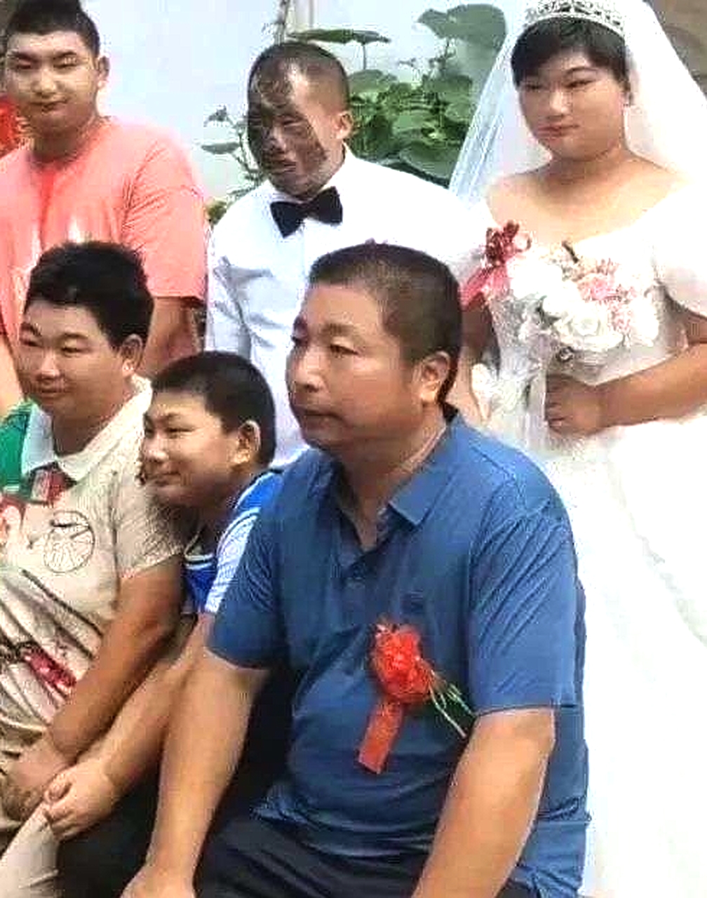 不得不说，她爸的基因是真强