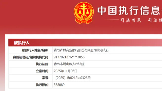 青岛农商银行高管逆势加薪：不良贷款生成率连续四年超2%，多家机构成被执行人