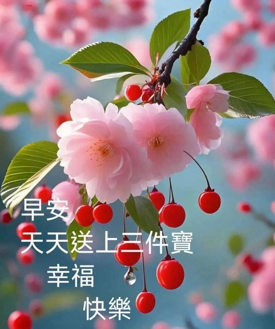 新的一天，新的幸运！
愿你微笑面对每个瞬间，
好运如影随形，幸福不请自来。
[太