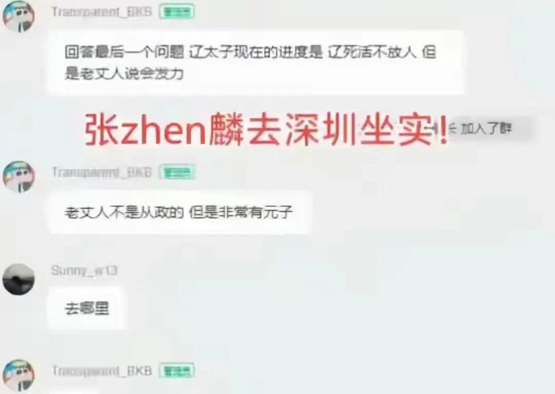 不可置信！张镇麟要转会去深圳队
今天突然看到一个辽宁球迷群里的聊天，一个管理员说