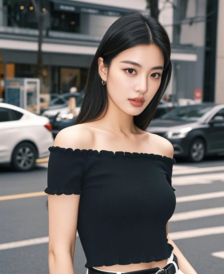 发丝美学！连头发都有故事感的美女！