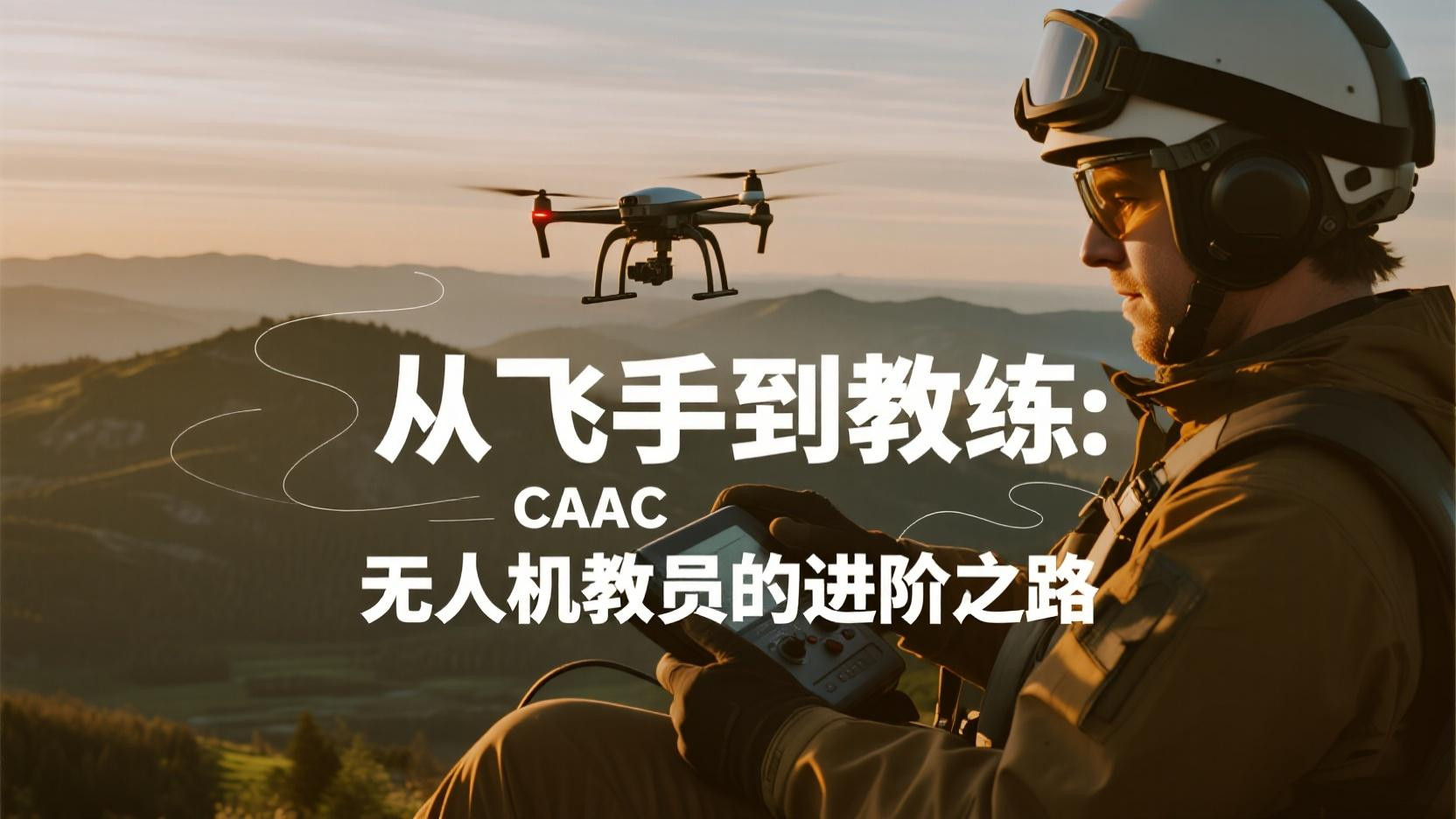 从飞手到教练：CAAC 无人机教员证的进阶之路
