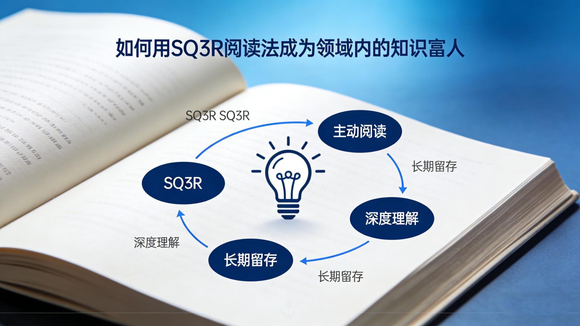 如何用“SQ3R阅读法”成为领域内的知识富人