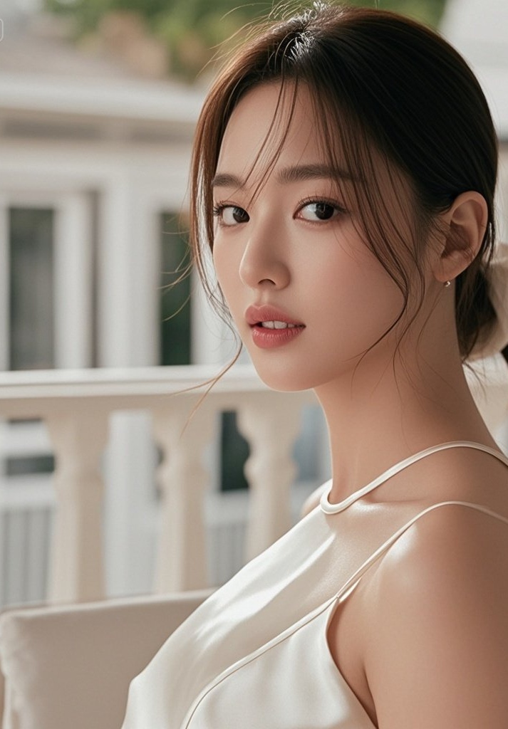 婀娜身姿真丝绕，丰盈体态媚如妖