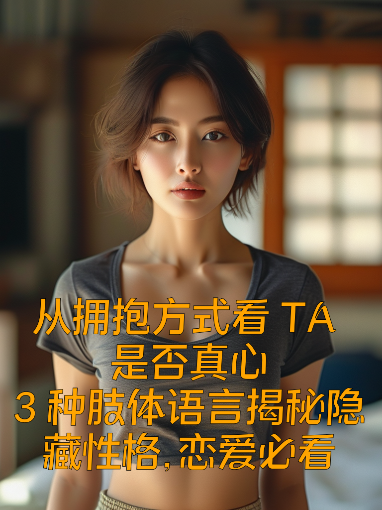 从拥抱方式看TA是否真心！3种肢体语言揭秘隐藏性格，恋爱必看