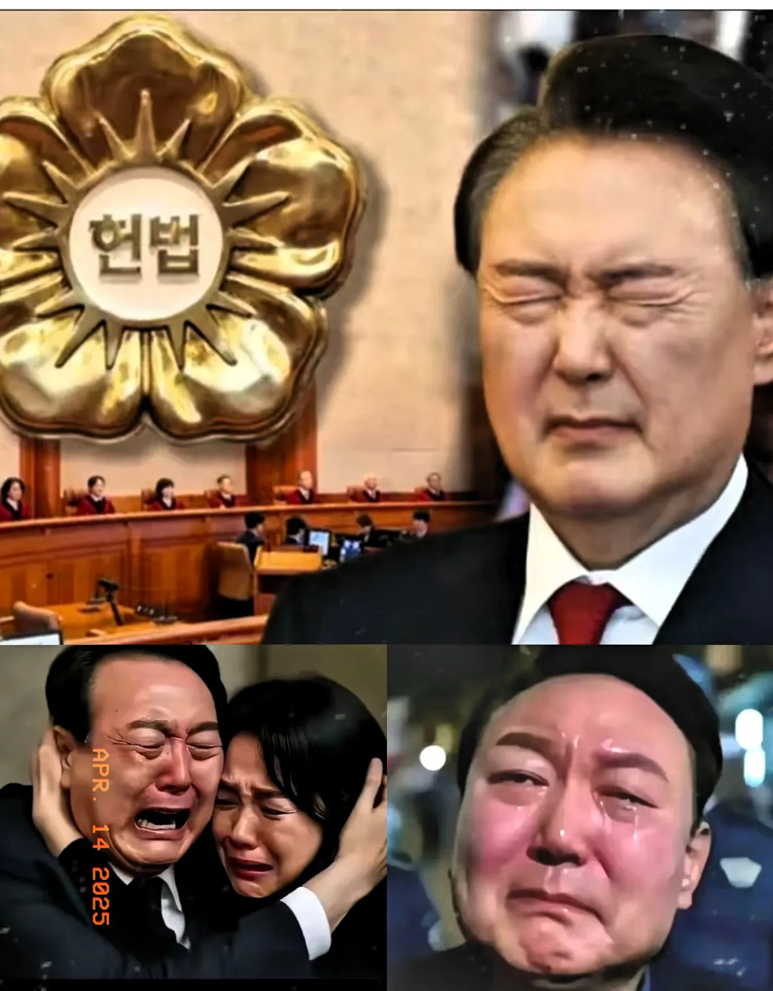 尹锡悦失去民心后悔晚矣











韩国总统尹锡悦现在肯定非常后悔！他