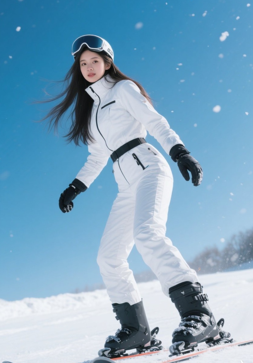 媚骨天成驭雪画天光美女写真 
