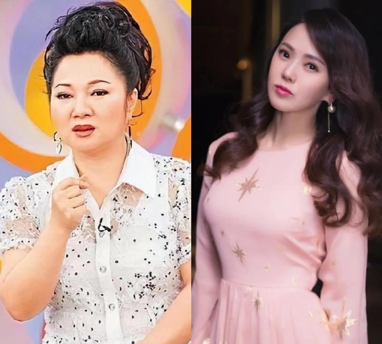 白冰冰最羡慕的应该是伊能静吧！
她真的是很幸运，48岁生下女儿小米粒，
完成了再