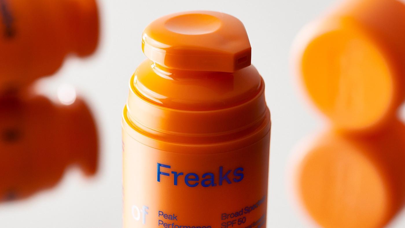 户外运动护肤品Freaks of Nature品牌的包装设计