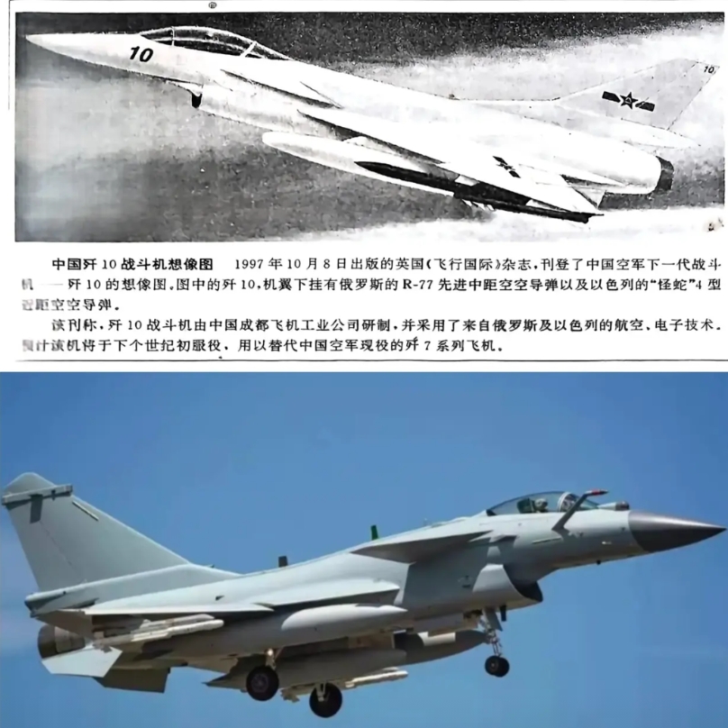 不得不说，歼10当年的设计极具前瞻性，阵风败给歼10在30年前就已经注定了。
2